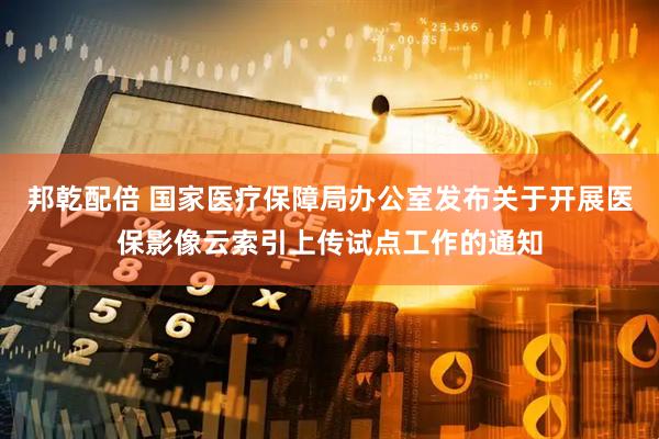 邦乾配倍 国家医疗保障局办公室发布关于开展医保影像云索引上传试点工作的通知